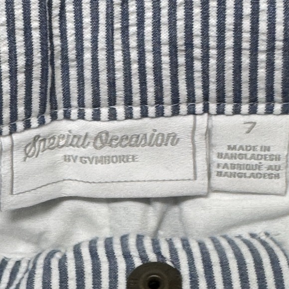 Gymboree Boys Special Occasion Size 7  Four Piece Seersucker Set - Picture 4 of 16